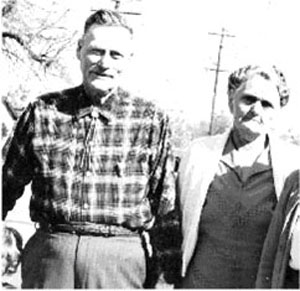 Grandma Wattenburger and Grandpa Howell