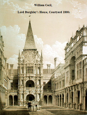 Burghley Courtyard - Nash1870s
