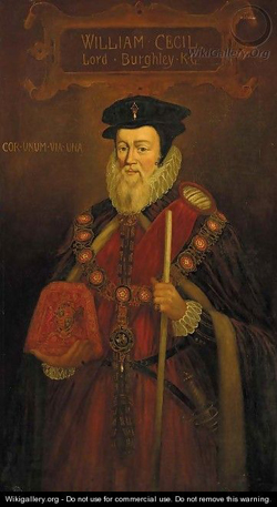 William Cecil-Lord Burghley-Painting