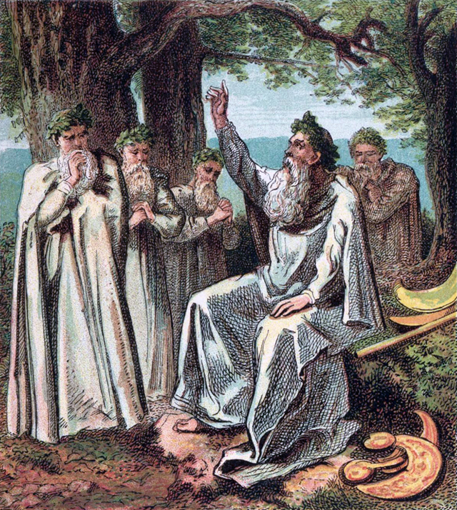 Pictures_of_English_History_Plate_I_-_Druids,_or_British_Priests