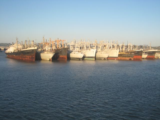Merchant Marine Yard, Oakland, CA.